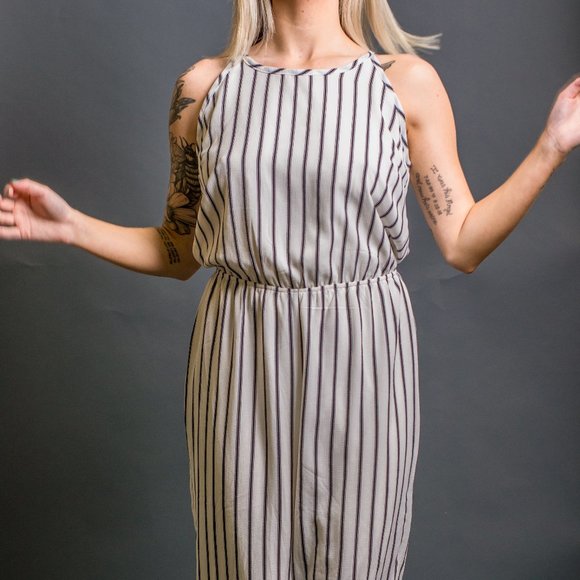 White Striped Jumper by Ci Sono - Picture 2 of 10